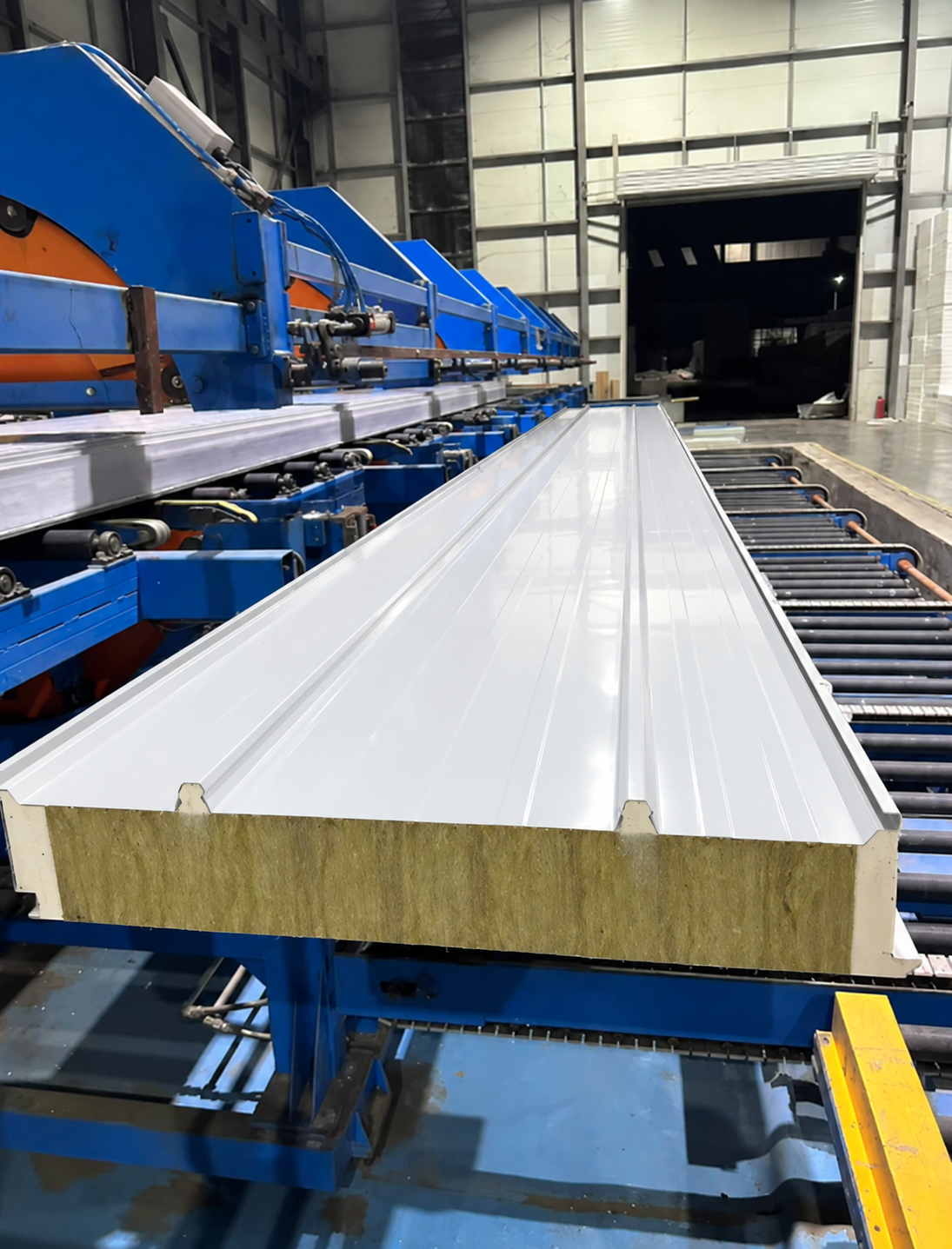 Metal sandwich panel color sample